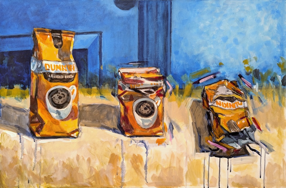 Overworked, an acrylic painting by aritst Francisco Silva