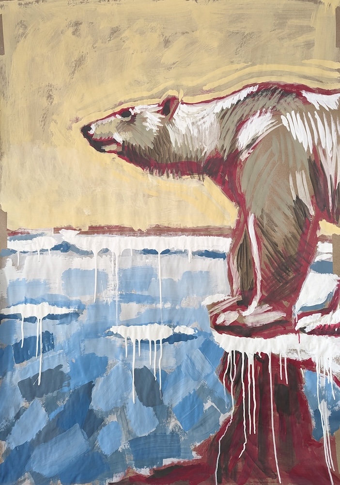 Polar Bear, a painting by aritst Francisco Silva