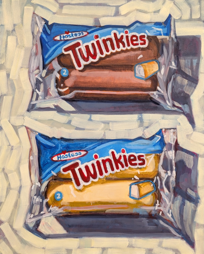 The Great Replacement, an acrylic painting by aritst Francisco Silva